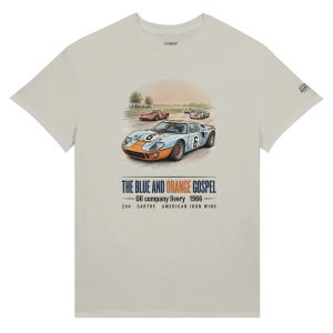 L’ÉVANGILE BLEU ET ORANGE — Ford GT40 Gulf #6 1966 | Gear & Wings